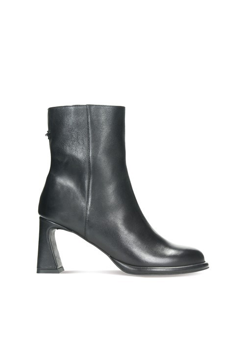 Czarne  botki damskie