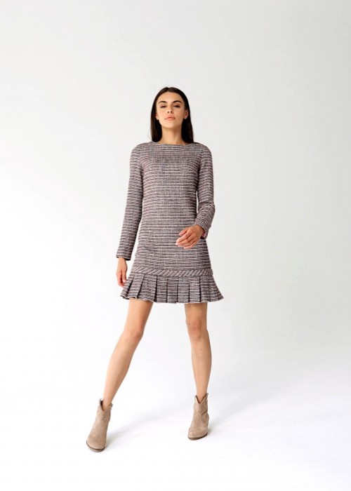 Beżowe botki damskie