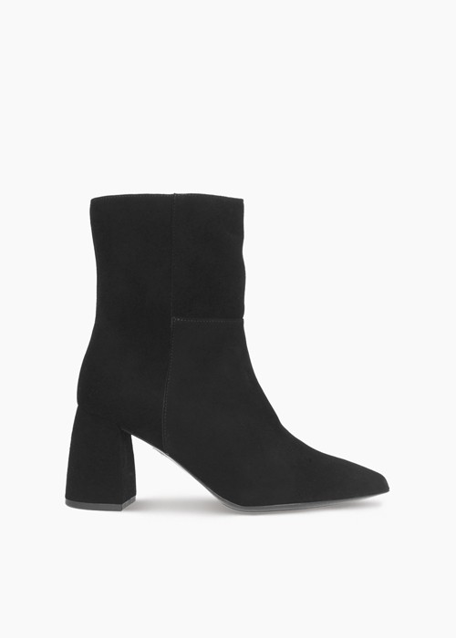 Czarne botki damskie