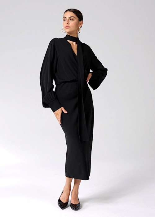 Czarne czółenka damskie