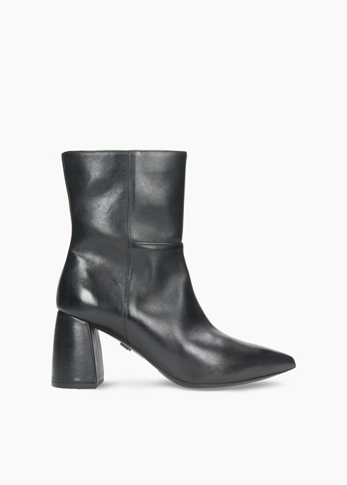 Czarne botki damskie