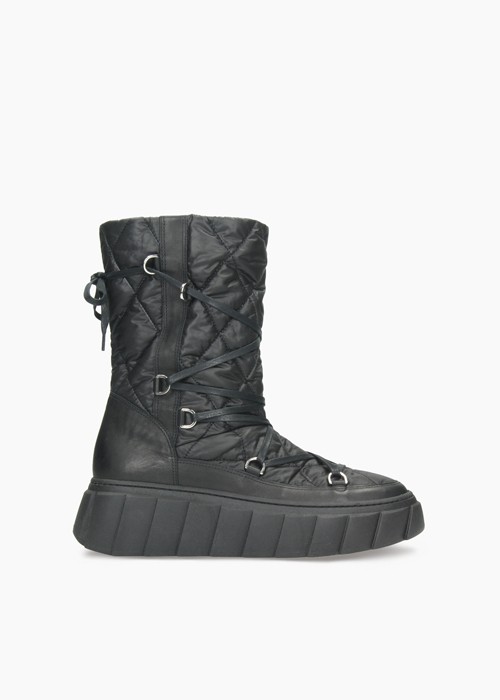 Czarne botki damskie