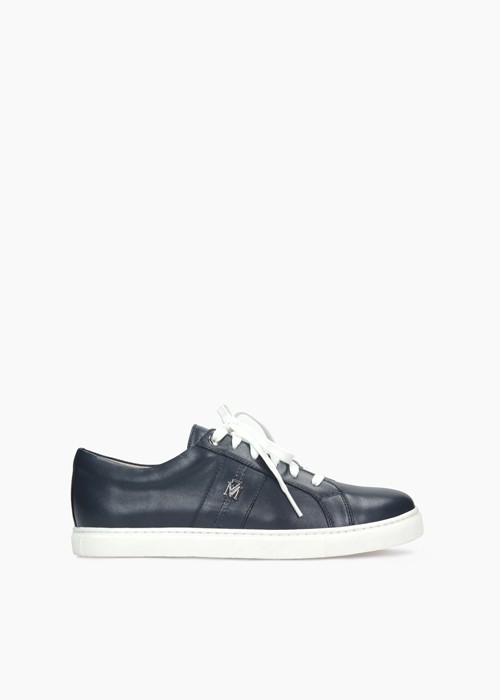 Granatowe trampki damskie