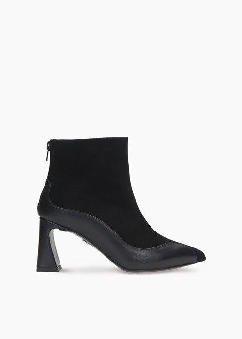 Czarne botki damskie