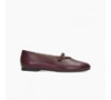 Bordowe baleriny damskie Bordowe baleriny damskie