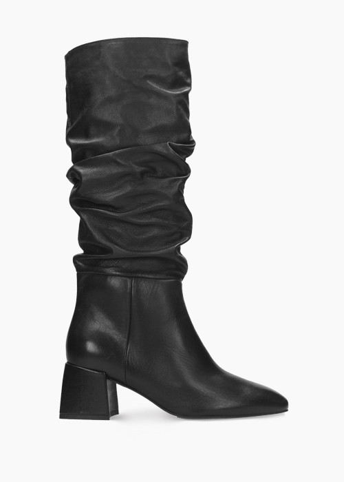 Czarne kozaki damskie