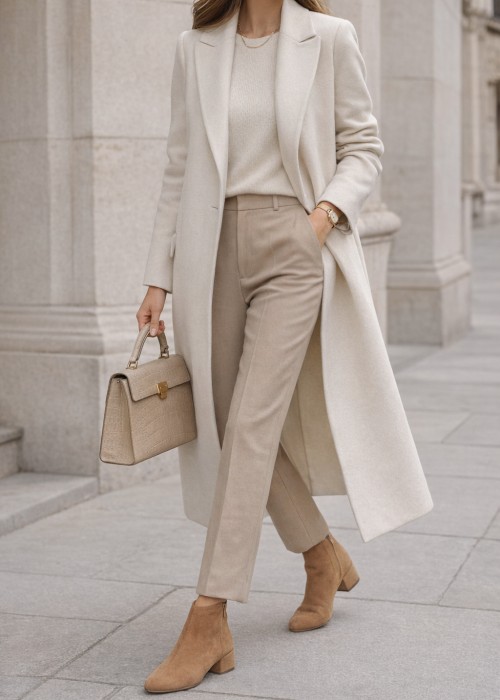 Koniakowe botki damskie