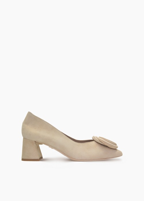 Beżowe czółenko damskie