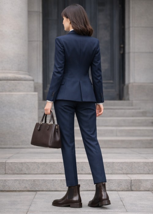 Ciemno brązowe sztyblety...