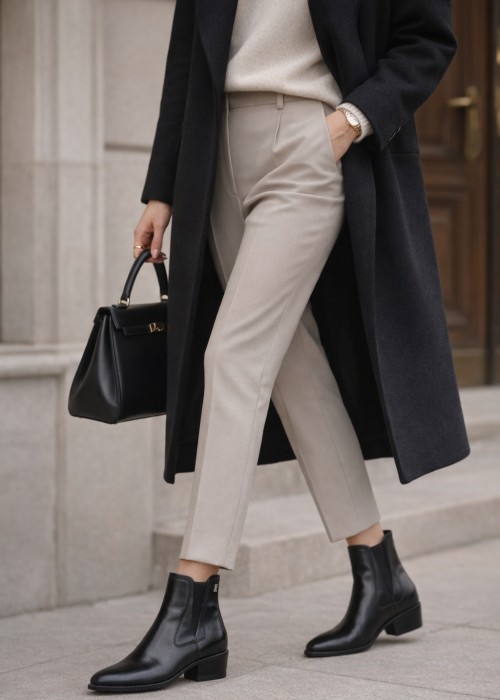 Czarne sztyblety damskie