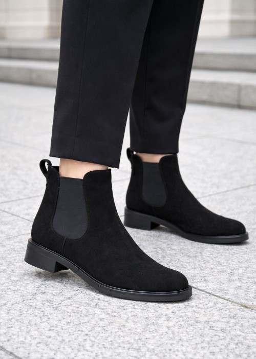 Czarne sztyblety damskie