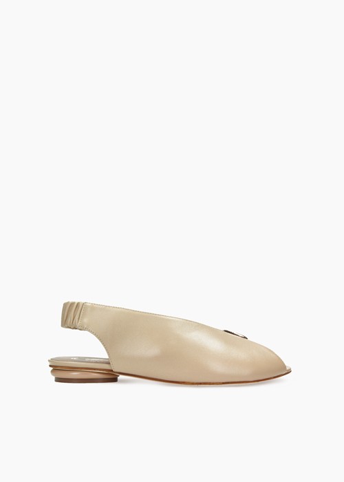 Beżowe sandały damskie