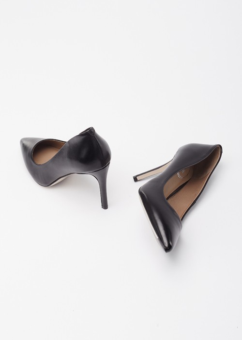 Czarne czółenka damskie